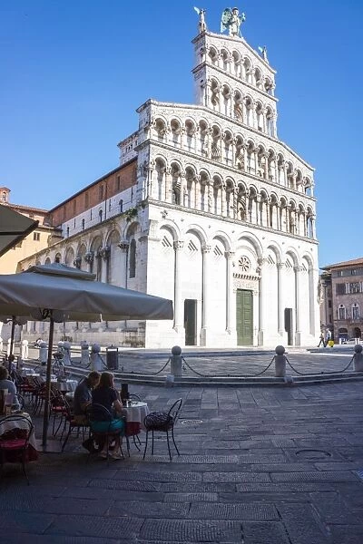 San Michele Church, Lucca, Tuscany, Italy, Europe