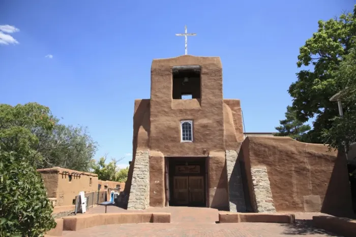 Framed Print : San Miguel Mission Church, oldest church in the United States, Santa Fe