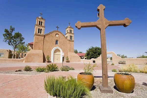 San Miguel Mission, Socorro, New Mexico, United States of America, North America