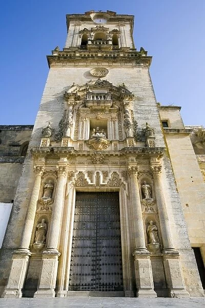 San Pedro cathedral, Arcos de la Frontera, one of the white villages, Andalucia