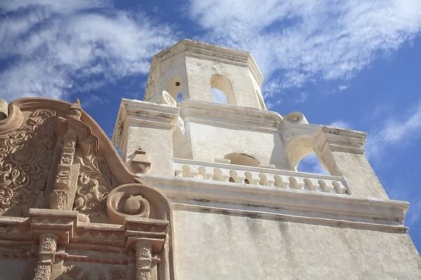 San Xavier del Bac Mission, Tucson, Arizona, United States of America, North America
