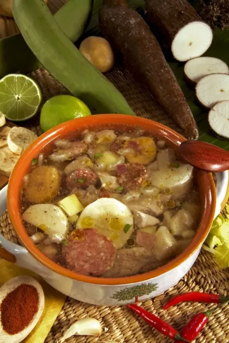 Framed Print : Sancocho, Caribbean food Framed Print : Sancocho, Caribbean food