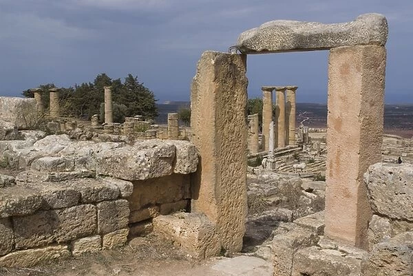 Sanctuary of Apollo, Temple of Apollo, Greek and Roman site of Cyrene, UNESCO World Heritage Site