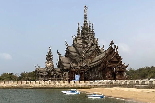 Sanctuary of Truth, Pattaya, Thailand, Southeast Asia, Asia