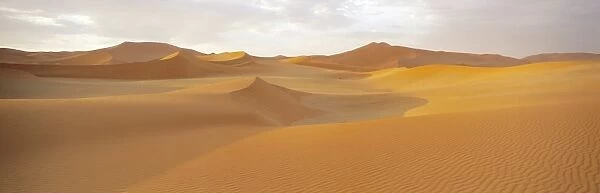 Sand dunes and dune sea