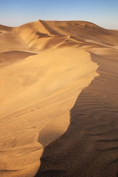Sand dunes near Swakopmund, Dorob National Park, Namibia, Africa