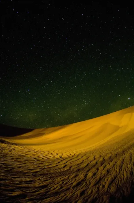 Framed Print : Sand dunes at night Framed Print : Sand dunes at night