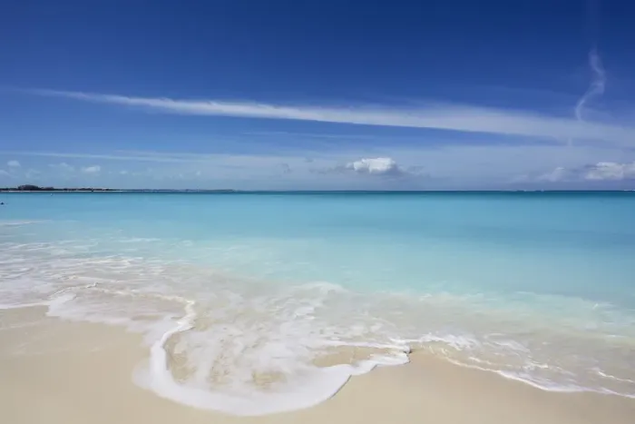 Framed Print : The sands of Grace Bay, the most spectacular beach on Providenciales, Turks and Caicos Framed Print : The sands of Grace Bay, the most spectacular beach on Providenciales, Turks and Caicos