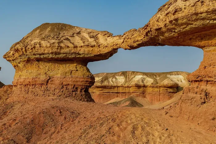 Framed Print : Sandstone arch, Namibe (Namib) desert, Iona National Park, Namibe, Angola, Africa Framed Print : Sandstone arch, Namibe (Namib) desert, Iona National Park, Namibe, Angola, Africa