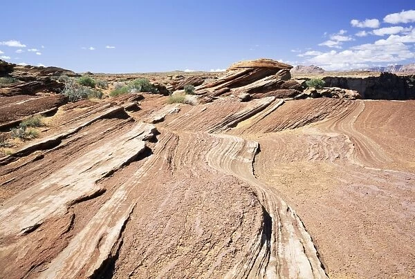 Sandstone rock formations