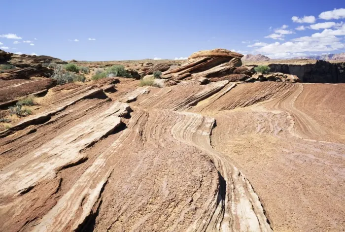 Framed Print : Sandstone rock formations Framed Print : Sandstone rock formations