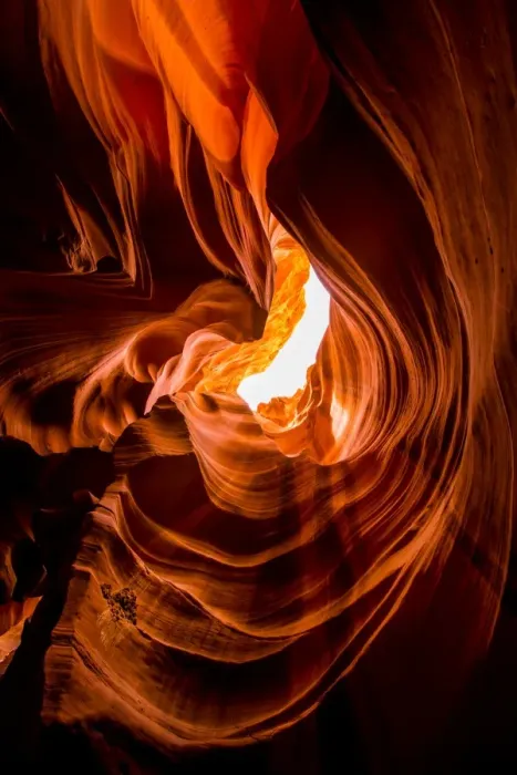 Framed Print : Sandstone sculpted walls, Upper Antelope Canyon, Arizona, United States of America Framed Print : Sandstone sculpted walls, Upper Antelope Canyon, Arizona, United States of America