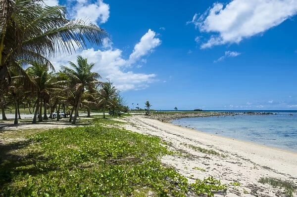 Sandy Bay in the Pacific National Historical Park, Guam, US Territory, Central Pacific, Pacific
