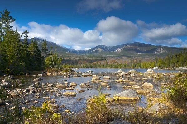 Sandy Stream Pond, Baxter State Park, Maine, New England, United States of America, North America