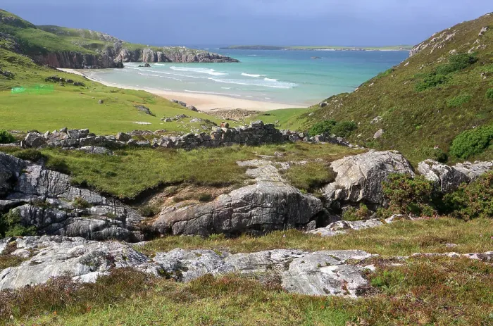 Framed Print : Sangobeg Bay near Durness, Sutherland, Highlands, Scotland, United Kingdom, Europe Framed Print : Sangobeg Bay near Durness, Sutherland, Highlands, Scotland, United Kingdom, Europe