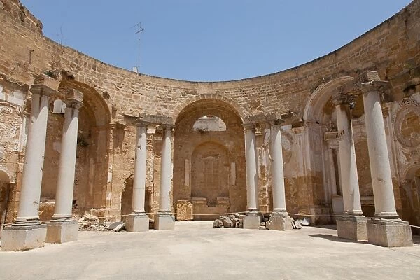 Sant Ignazio Church ruins, Mazara del Vallo, Sicily, Italy, Europe