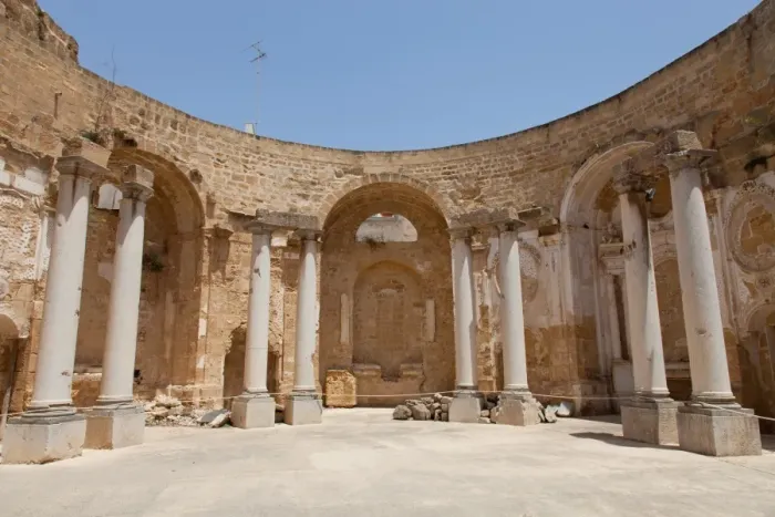 Framed Print : Sant Ignazio Church ruins, Mazara del Vallo, Sicily, Italy, Europe Framed Print : Sant Ignazio Church ruins, Mazara del Vallo, Sicily, Italy, Europe