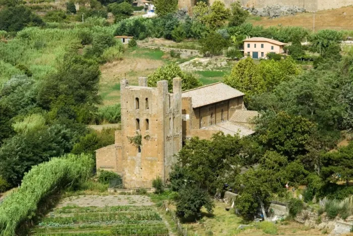 Framed Print : Santa Maria Maggiore church, Tuscania, Viterbo, Latium, Lazio, Italy, Europe