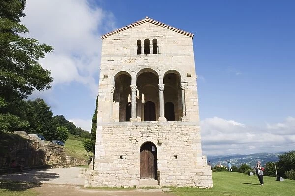 Santa Maria de Naranco, 9th century pre-romanesque style, UNESCO World Heritage Site