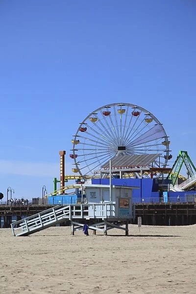 Santa Monica Pier, Santa Monica, Los Angeles, California, United States of America