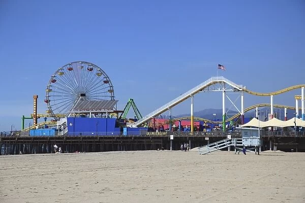 Santa Monica Pier, Santa Monica, Los Angeles, California, United States of America