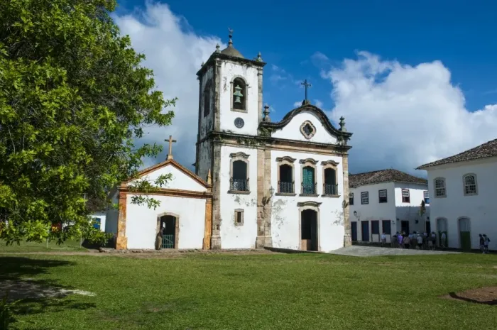 Framed Print : Santa Rita church in Paraty, south of Rio de Janeiro, Brazil, South America Framed Print : Santa Rita church in Paraty, south of Rio de Janeiro, Brazil, South America