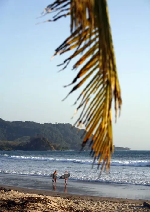 Framed Print : Santa Teresa beach, Nicoya peninsula, Costa Rica, Central America