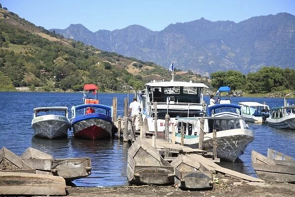Santiago Atitlan, Lake Atitlan, Guatemala, Central America