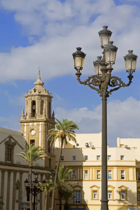 Framed Print : Santiago Church, Cadiz, Andalusia, Spain, Europe Framed Print : Santiago Church, Cadiz, Andalusia, Spain, Europe