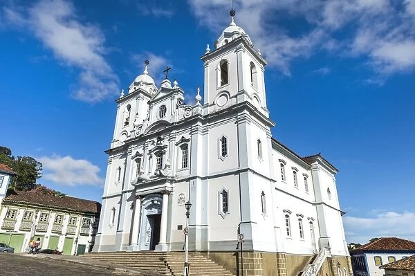 Santo Antonio Cathedral, Diamantina, UNESCO World Heritage Site, Minas Gerais, Brazil, South America