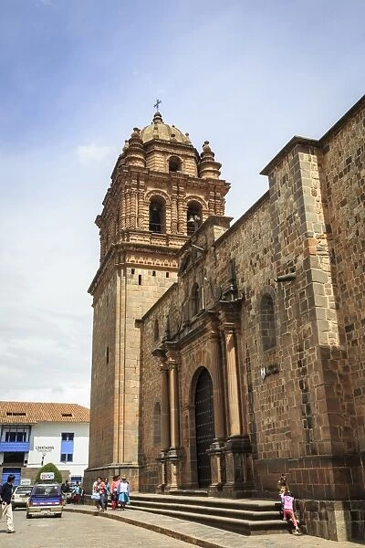 Santo Domingo church at the Qorikancha, Cuzco, UNESCO World Heritage Site, Peru, South America