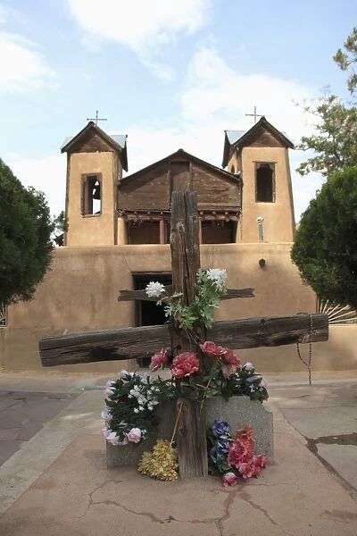 Santuario de Chimayo, Lourdes of America, Church, Chapel, Religious Pilgrimage Site, Chimayo, New Mexico, United States of America, North America