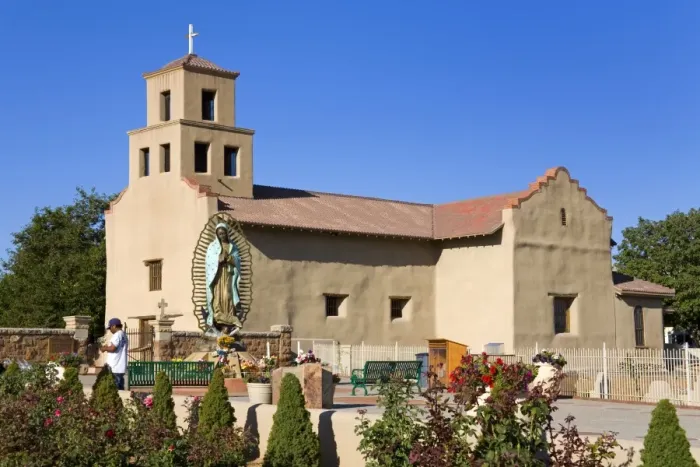 Framed Print : Santuario de Guadalupe Church, Santa Fe, New Mexico, United States of America, North America Framed Print : Santuario de Guadalupe Church, Santa Fe, New Mexico, United States of America, North America