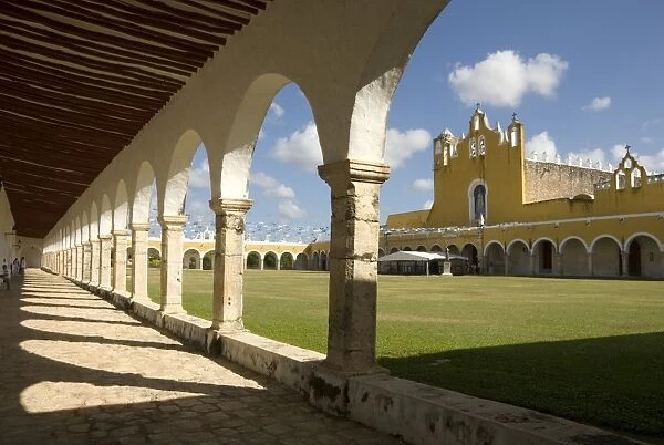 Santuario de la Virgen de Izamal, Convento de San Antonio de Padua, Izamal, Yucatan, Mexico, North America