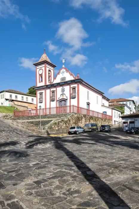 Framed Print : Sao Francisco de Assis Church, Diamantina, UNESCO World Heritage Site, Minas Gerais, Brazil, South America