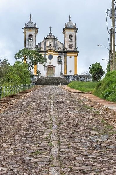Sao Francisco de Paula Church, Ouro Preto, UNESCO World Heritage Site, Minas Gerais, Brazil, South America
