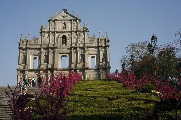 Sao Paulo church, Macao, China, Asia