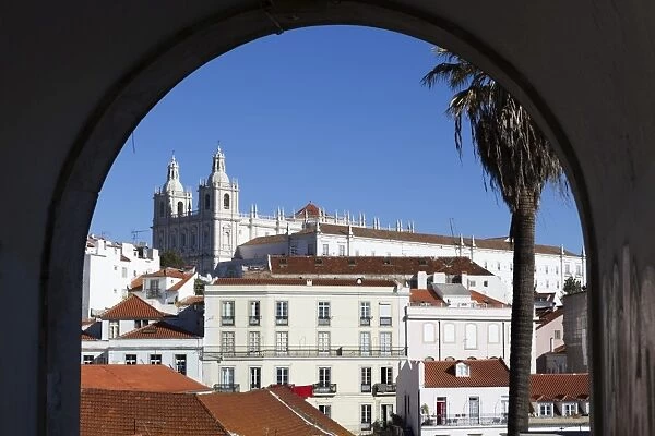 Sao Vicente de Fora church, Alfama, Lisbon, Portugal, Europe