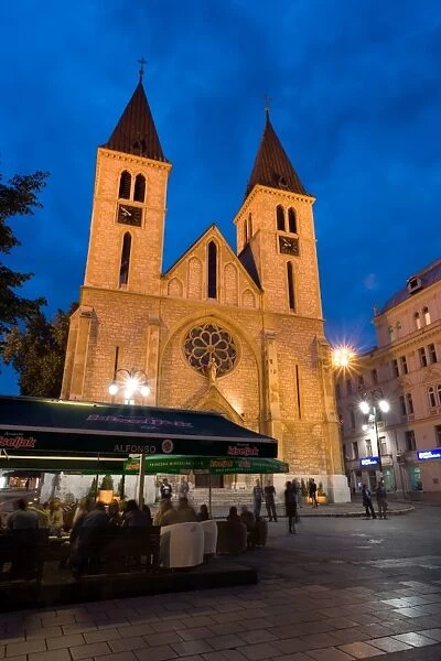Sarajevo Catholic Church, Sarajevo, Bosnia and Herzegovina, Europe