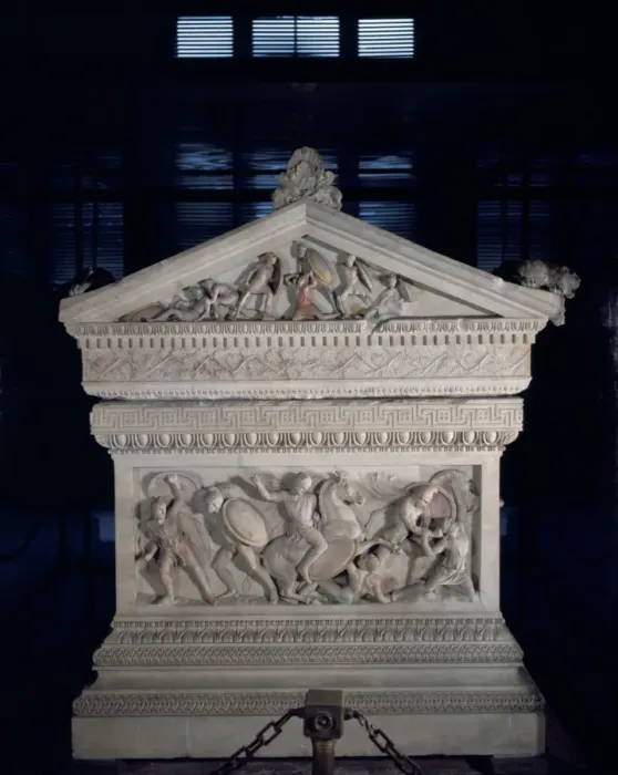 Framed Print : Sarcophagus of Alexander the Great Framed Print : Sarcophagus of Alexander the Great
