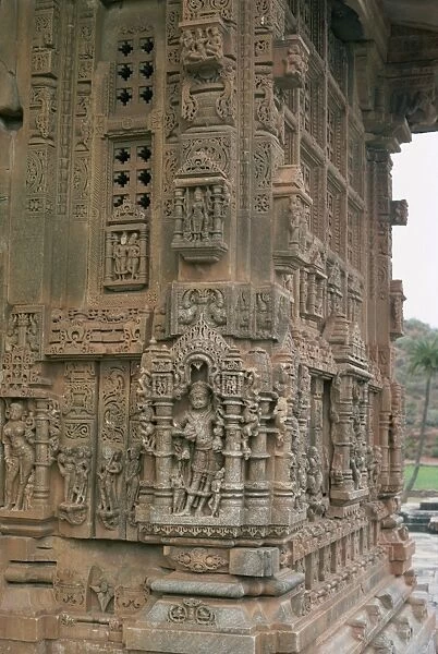 Sas Balu Jain temple, Nagda, near Udaipur, Rajasthan state, India, Asia