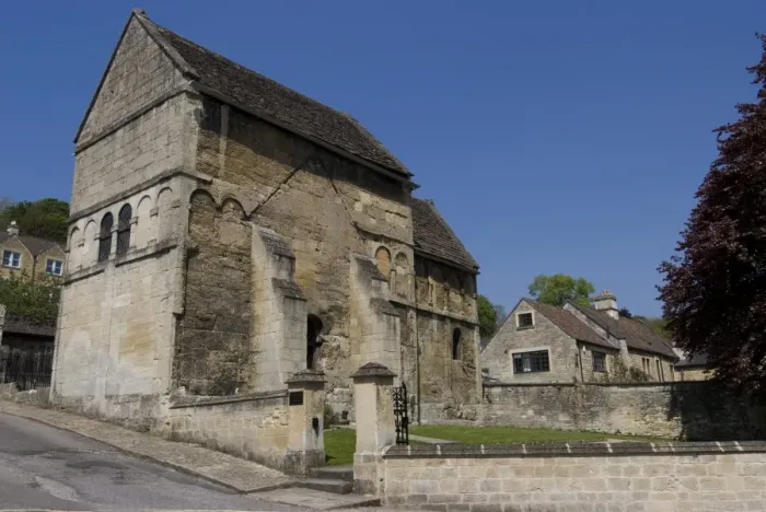 Framed Print : The Saxon Church of St. Lawrence built between 705 and 921AD, Bradford on Avon, Wiltshire, England, United Kingdom, Europe Framed Print : The Saxon Church of St. Lawrence built between 705 and 921AD, Bradford on Avon, Wiltshire, England, United Kingdom, Europe