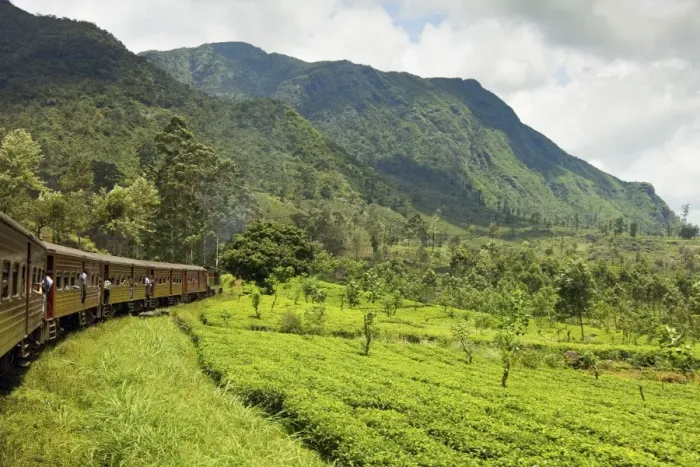 Framed Print : The scenic train ride through the Central Highlands, with its mountains Framed Print : The scenic train ride through the Central Highlands, with its mountains