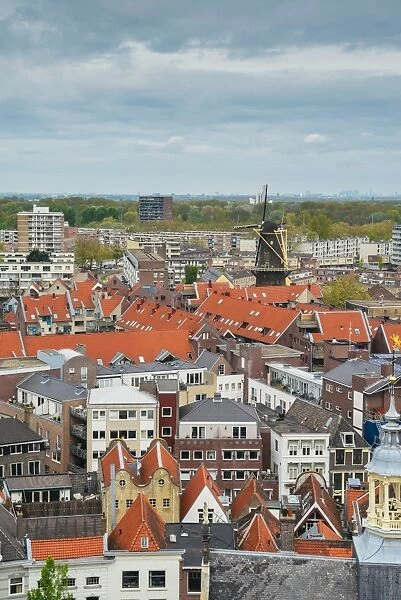 Schiedam has the largest windmills in the world, with heights up to 33 meters, Schiedam