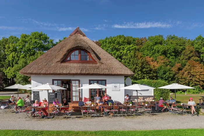 Framed Print : Schillings Hafenamt, cafe and restaurant, Kloster, Hiddensee Island, Mecklenburg-Western Pomerania, Germany Framed Print : Schillings Hafenamt, cafe and restaurant, Kloster, Hiddensee Island, Mecklenburg-Western Pomerania, Germany