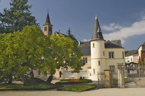 Schloss garden and gatetower