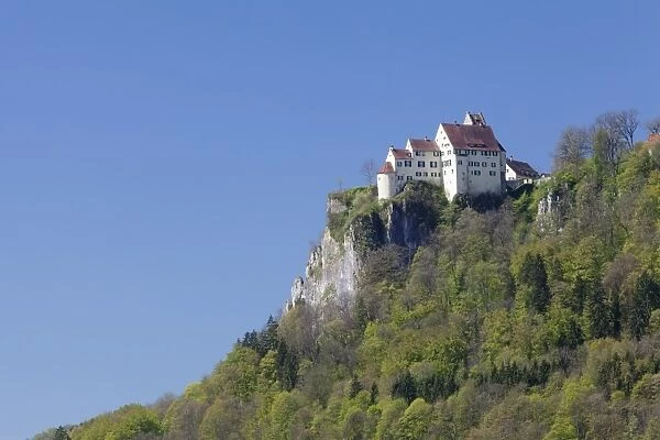 Schloss Werenwag (Werenwag Castle), Hausen an der Donau, Danube Valley, Upper Danube Nature Park