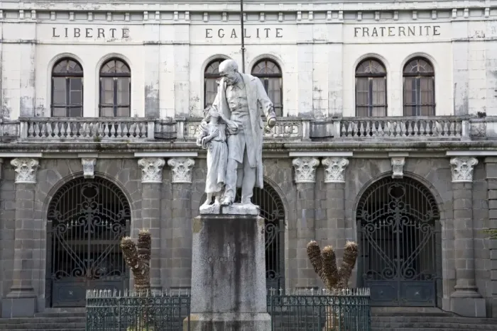 Framed Print : Schoelcher Statue Framed Print : Schoelcher Statue
