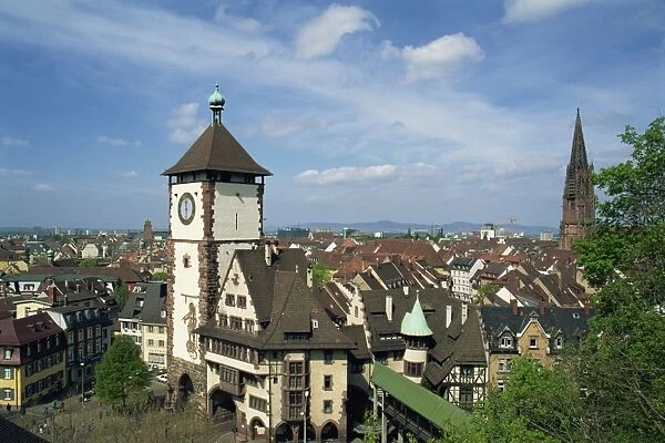 Schwabentor, Freiburg, Baden-Wurttemberg, Germany, Europe