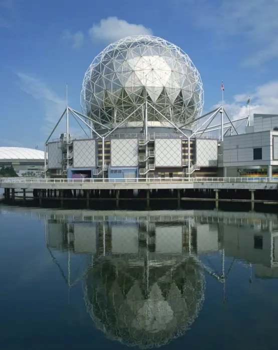 Framed Print : Science World Centre, Vancouver, British Columbia, Canada, North America Framed Print : Science World Centre, Vancouver, British Columbia, Canada, North America